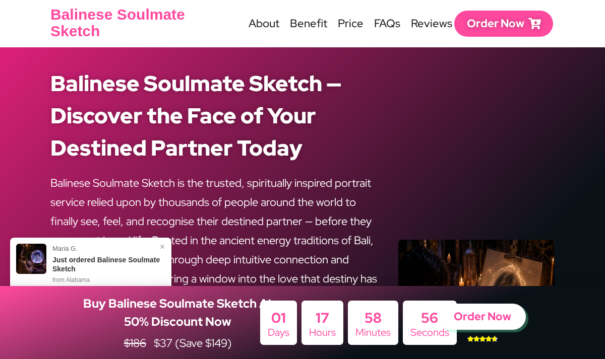 Balinese Soulmate Sketch public offer page hero