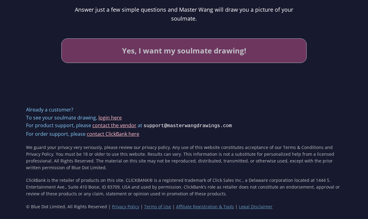 Master Wang customer support, policy summary and ClickBank disclaimer
