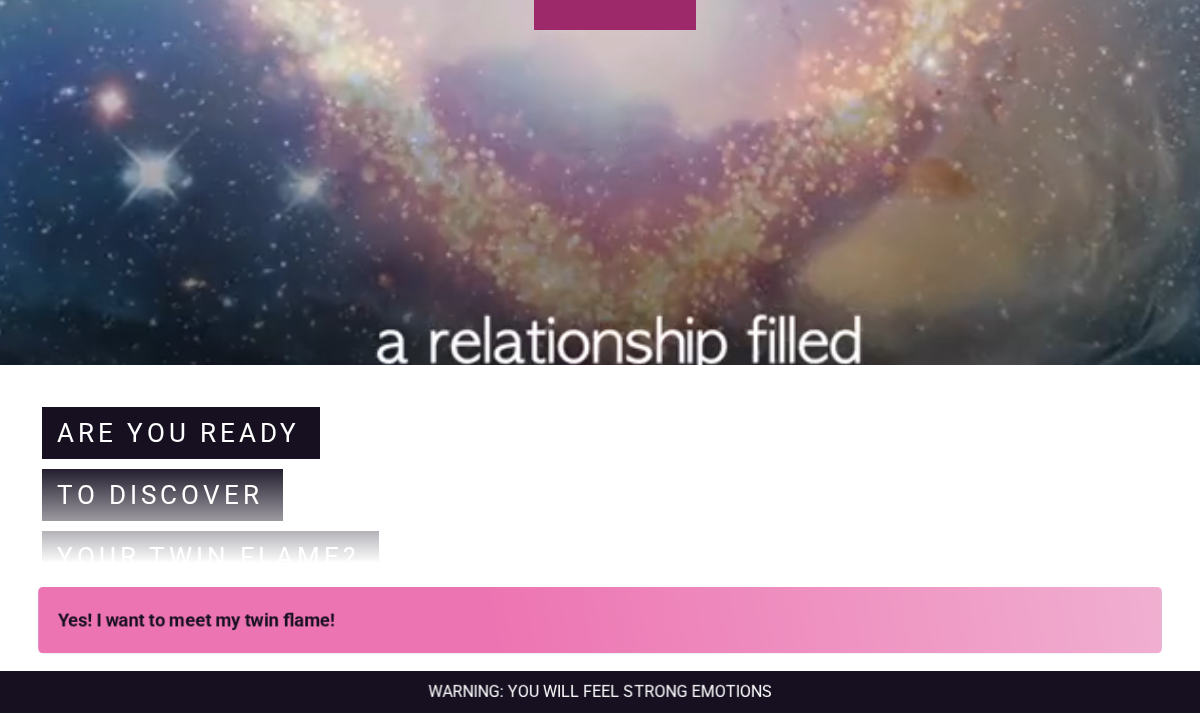Psychic Jane promotional heading and emotional-reaction wording