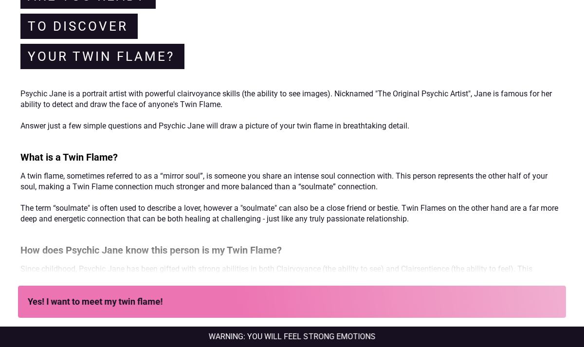 Psychic Jane introduction and explanation of twin flames