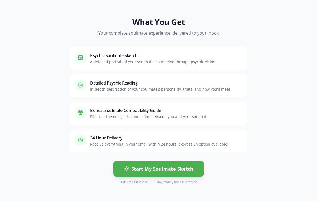 Tina Aldea public offer listing a sketch, reading, compatibility guide and stated delivery